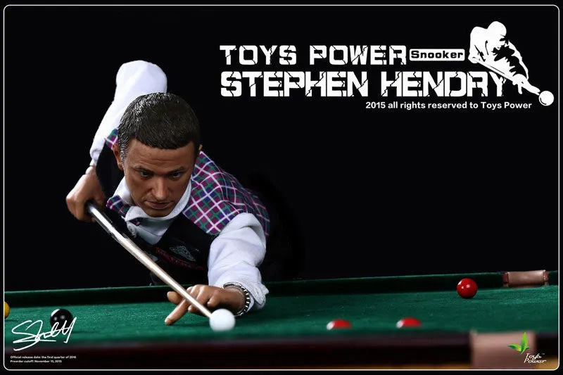 1/6 Scale Action Figure Snooker Stephen Hendryㅤ – Toys Power – ActionFigureBrasil