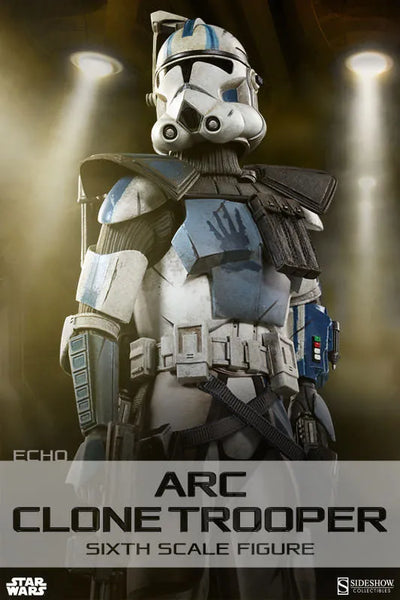 1/6 Scale Figure - Militaries of Star Wars ARC Trooper Echo (Phase 2 Armor Ver.)ㅤ – Sideshow Collectibles – ActionFigureBrasil