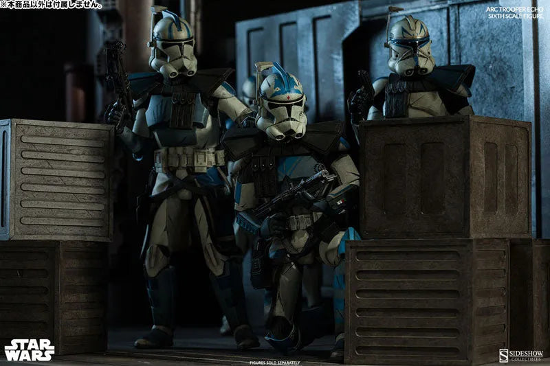 1/6 Scale Figure - Militaries of Star Wars ARC Trooper Echo (Phase 2 Armor Ver.)ㅤ – Sideshow Collectibles – ActionFigureBrasil