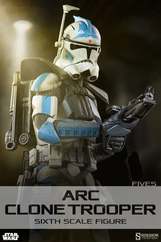 1/6 Scale Figure - Militaries of Star Wars ARC Trooper Fives (Phase 2 Armor Ver.)ㅤ – Sideshow Collectibles – ActionFigureBrasil
