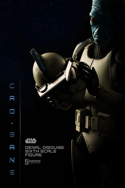 1/6 Scale Figure - Scum and Villainy of Star Wars: Cad Bane (Clone Trooper Disguised Edition)ㅤ – Sideshow Collectibles – ActionFigureBrasil