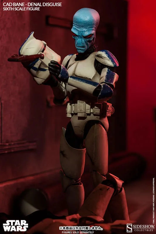 1/6 Scale Figure - Scum and Villainy of Star Wars: Cad Bane (Clone Trooper Disguised Edition)ㅤ – Sideshow Collectibles – ActionFigureBrasil