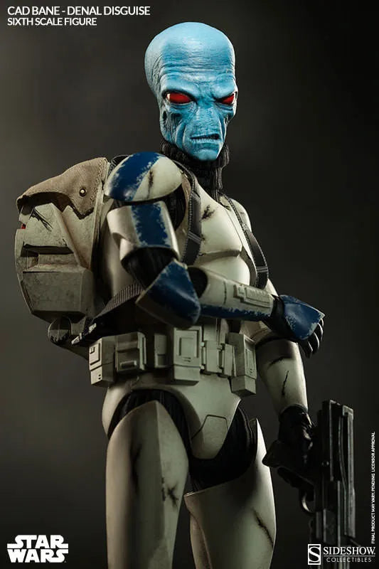 1/6 Scale Figure - Scum and Villainy of Star Wars: Cad Bane (Clone Trooper Disguised Edition)ㅤ – Sideshow Collectibles – ActionFigureBrasil