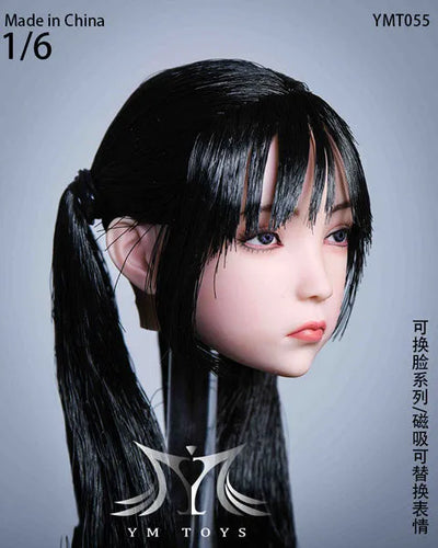 1/6 Sexy Beauty Head 55 w/Alternative Face Partㅤ – YM Toys – ActionFigureBrasil — detalhe do produto