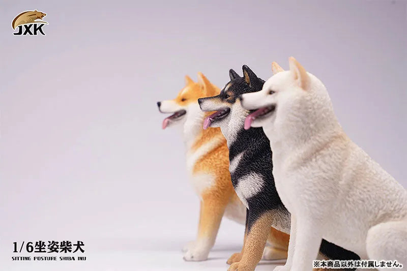1/6 Shibuinu Sitting 75 Cㅤ – JXK Studio – ActionFigureBrasil