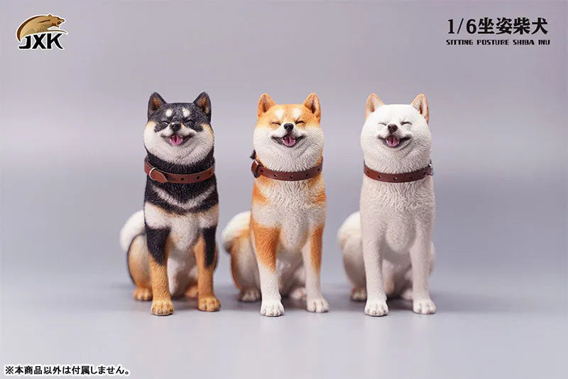 1/6 Shibuinu Sitting 76 Aㅤ – JXK Studio – ActionFigureBrasil