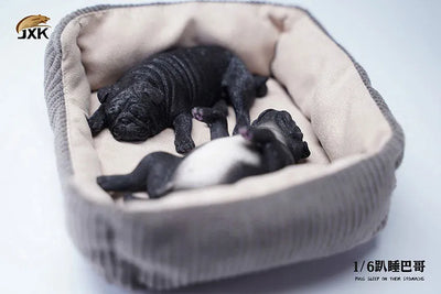 1/6 Sleeping Pug Set C1ㅤ – JXK Studio – ActionFigureBrasil — detalhe do produto