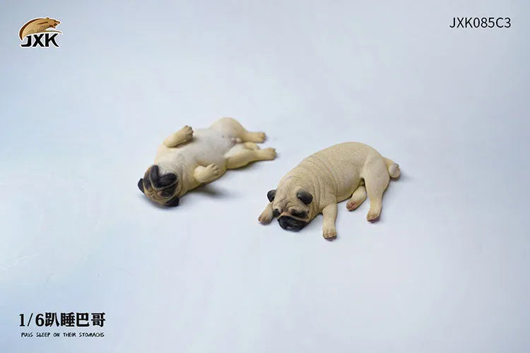 1/6 Sleeping Pug Set C3ㅤ – JXK Studio – ActionFigureBrasil
