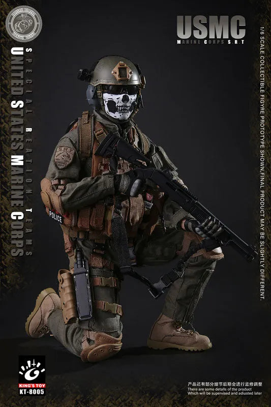 1/6 USMC USMC SRT U.S. Marine Corps Special Reaction Teamㅤ – Kings Toys – ActionFigureBrasil