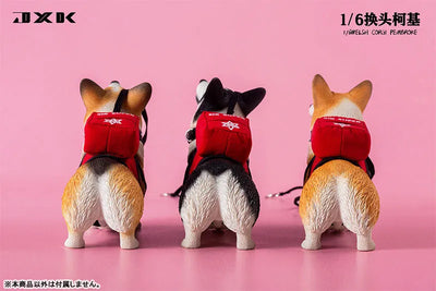 1/6 Welsh Corgi Pembroke Aㅤ – JXK Studio – ActionFigureBrasil — detalhe do produto