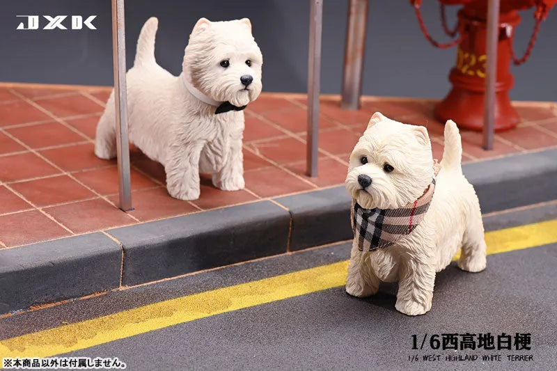 1/6 West Highland White Terrier Aㅤ – JXK Studio – ActionFigureBrasil