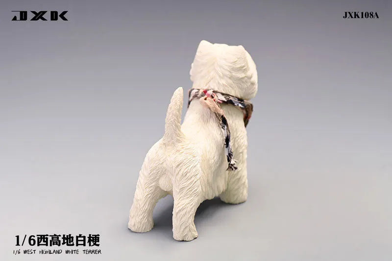 1/6 West Highland White Terrier Aㅤ – JXK Studio – ActionFigureBrasil