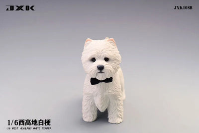 1/6 West Highland White Terrier Bㅤ – JXK Studio – ActionFigureBrasil