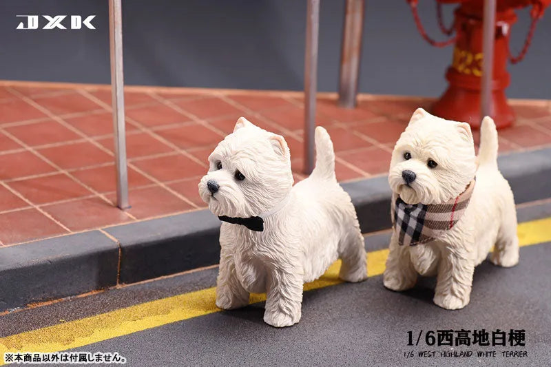 1/6 West Highland White Terrier Bㅤ – JXK Studio – ActionFigureBrasil