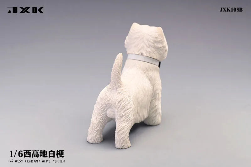 1/6 West Highland White Terrier Bㅤ – JXK Studio – ActionFigureBrasil