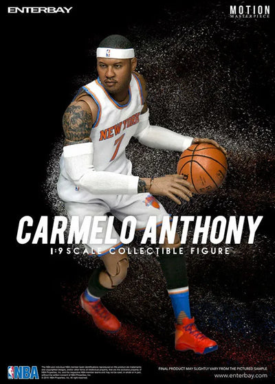 1/9 Motion Masterpiece Collectible Figure - NBA Collection: Carmelo Anthony MM-1206ㅤ – Enterbay – ActionFigureBrasil — detalhe do produto