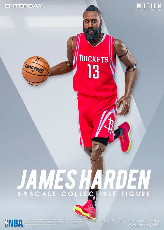1/9 Motion Masterpiece Collectible Figure / NBA Collection: James Harden MM-1202ㅤ – Enterbay – ActionFigureBrasil