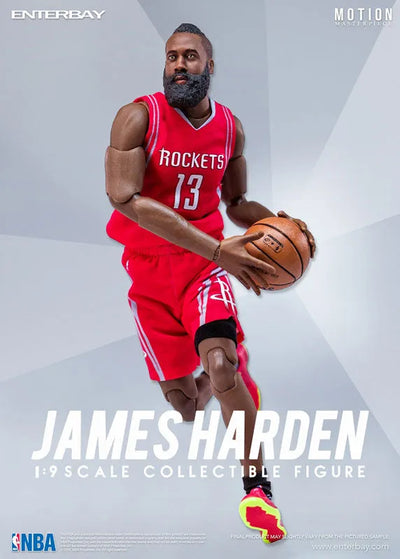 1/9 Motion Masterpiece Collectible Figure / NBA Collection: James Harden MM-1202ㅤ – Enterbay – ActionFigureBrasil — close
