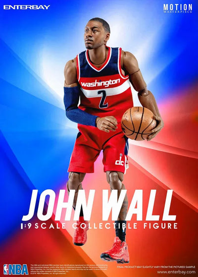 1/9 Motion Masterpiece Collectible Figure - NBA Collection: John Wall MM-1204ㅤ – Enterbay – ActionFigureBrasil — ângulo diferente