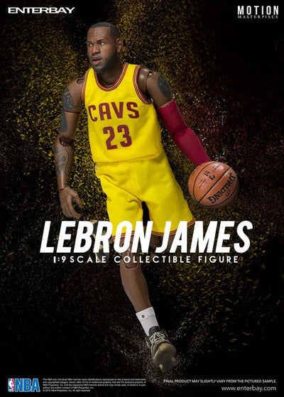1/9 Motion Masterpiece Collectible Figure - NBA Collection: LeBron James MM-1205ㅤ – Enterbay – ActionFigureBrasil — detalhe do produto