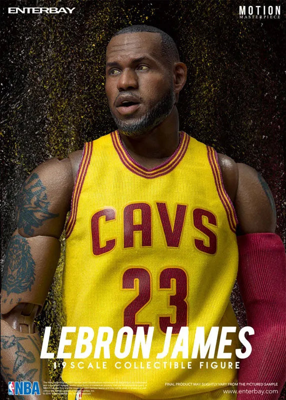 1/9 Motion Masterpiece Collectible Figure - NBA Collection: LeBron James MM-1205ㅤ – Enterbay – ActionFigureBrasil