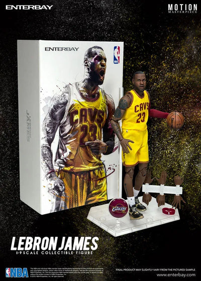 1/9 Motion Masterpiece Collectible Figure - NBA Collection: LeBron James MM-1205ㅤ – Enterbay – ActionFigureBrasil — embalagem