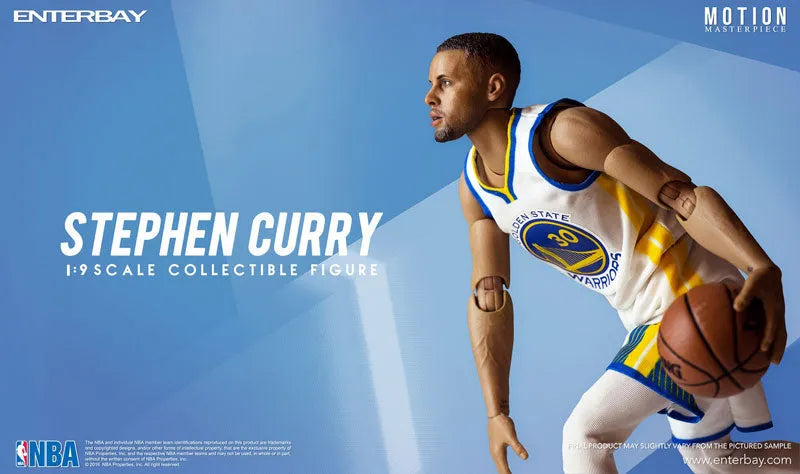 1/9 Motion Masterpiece Collectible Figure / NBA Collection: Stephen Curry MM-1201ㅤ – Enterbay – ActionFigureBrasil