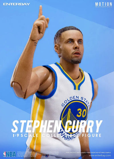1/9 Motion Masterpiece Collectible Figure / NBA Collection: Stephen Curry MM-1201ㅤ – Enterbay – ActionFigureBrasil — ambientada