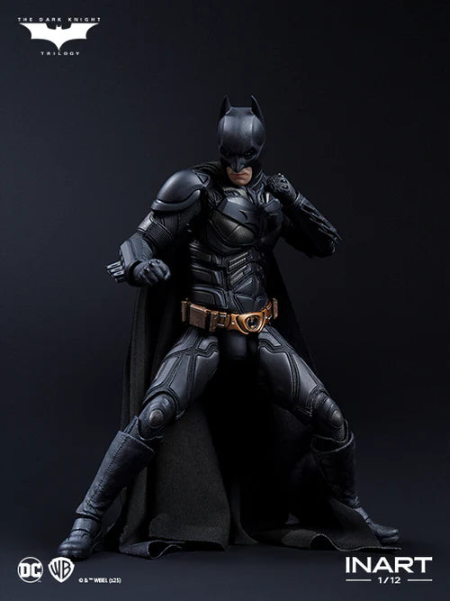 Figura de Batman: El Caballero Oscuro: La Leyenda Renace (versión Deluxe) de Queen Studios InArt, escala 1/12, HgM0001 