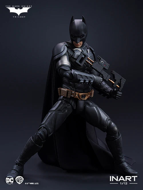 Figura de Batman: El Caballero Oscuro: La Leyenda Renace (versión Deluxe) de Queen Studios InArt, escala 1/12, HgM0001 