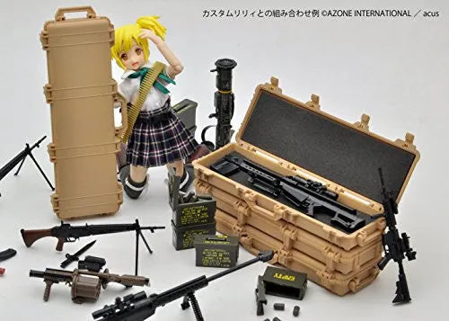 1inch - Little Armory LD004 - Military Hard Case A2 - 1/12 (Tomytec)ㅤ – Tomytec – ActionFigureBrasil