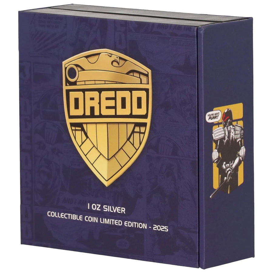 2000 AD - Judge Dredd Badge 2025 - LIMITED EDITION: 999 – 101 Collectibles – ActionFigure Brasil