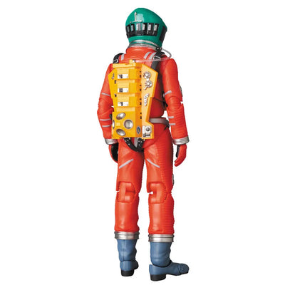 2001: A Space Odyssey - Mafex No.110 - Space Suit - Green Helmet & Orange Suit ver. (Medicom Toy)ㅤ – Medicom Toy – ActionFigureBrasil — ângulo diferente