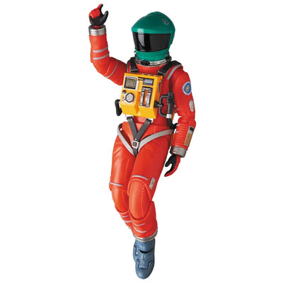 2001: A Space Odyssey - Mafex No.110 - Space Suit - Green Helmet & Orange Suit ver. (Medicom Toy)ㅤ – Medicom Toy – ActionFigureBrasil — embalagem