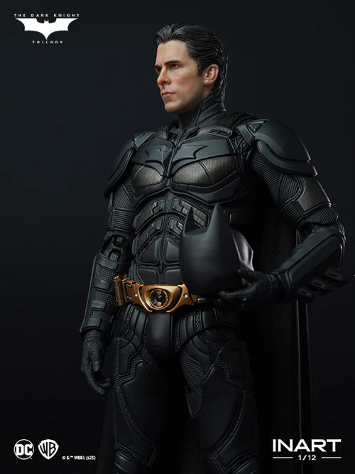 Figura de Batman: El Caballero Oscuro: La Leyenda Renace (versión Deluxe) de Queen Studios InArt, escala 1/12, HgM0001 