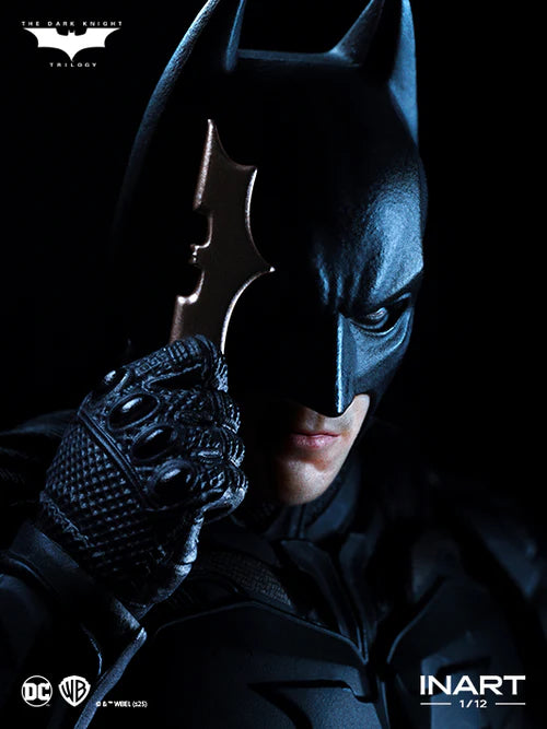 Figura de Batman: El Caballero Oscuro: La Leyenda Renace (versión Deluxe) de Queen Studios InArt, escala 1/12, HgM0001 