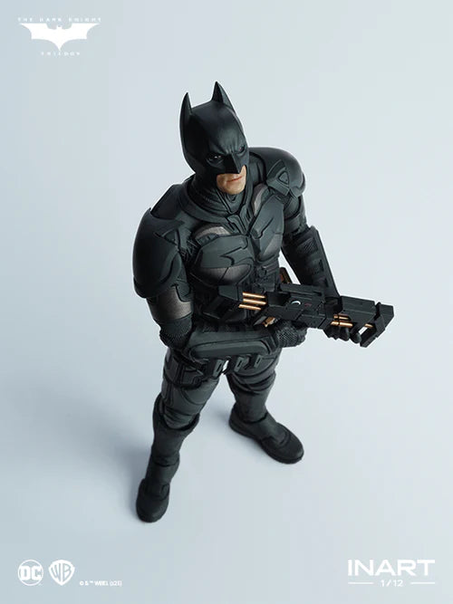 Figura de Batman: El Caballero Oscuro: La Leyenda Renace (versión Deluxe) de Queen Studios InArt, escala 1/12, HgM0001 