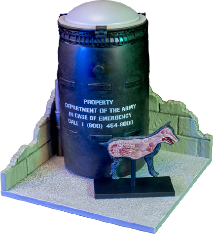 245 Trioxin Barrel (Accessory Pack) – Trick or Treat Studios – ActionFigure Brasil