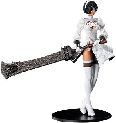 2B (YoRHa No.2 Type B) 2P Color Version – Square Enix – ActionFigure Brasil — embalagem