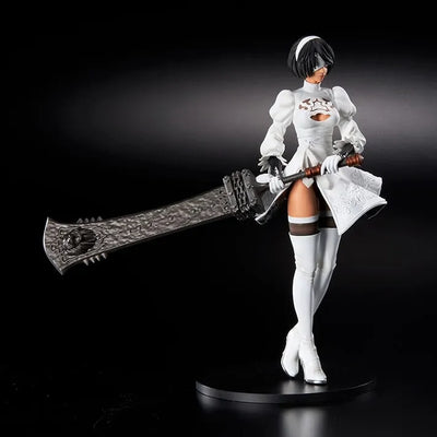 2B (YoRHa No.2 Type B) 2P Color Version – Square Enix – ActionFigure Brasil — ambientada