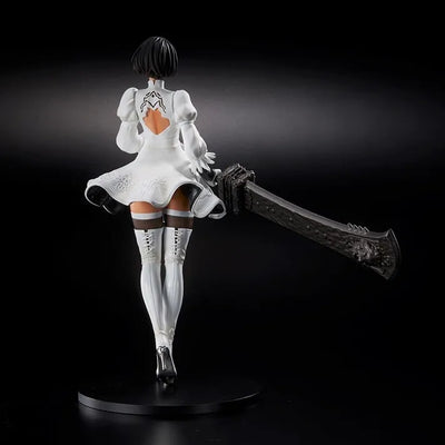 2B (YoRHa No.2 Type B) 2P Color Version – Square Enix – ActionFigure Brasil — com base expositora