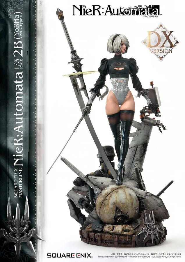 2B - YoRHa No. 2 Type B (Deluxe Ver.) (Deluxe Version) – Square Enix – ActionFigure Brasil