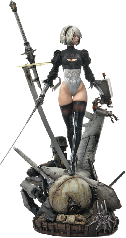 2B - YoRHa No. 2 Type B (Deluxe Ver.) (Deluxe Version) – Square Enix – ActionFigure Brasil