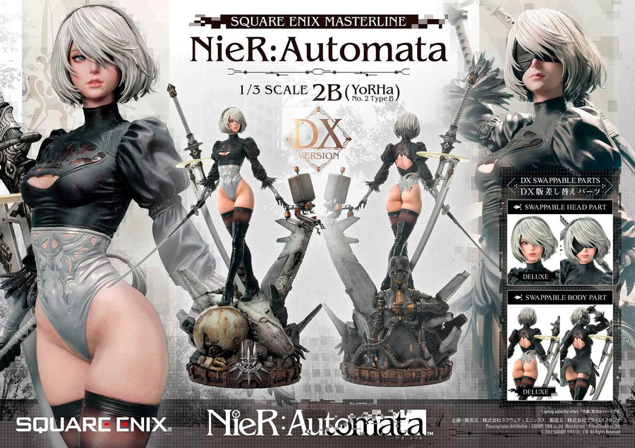 2B - YoRHa No. 2 Type B (Deluxe Ver.) (Deluxe Version) – Square Enix – ActionFigure Brasil