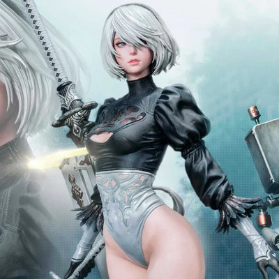 2B - YoRHa No. 2 Type B (Deluxe Ver.) (Deluxe Version) – Square Enix – ActionFigure Brasil — detalhe do produto