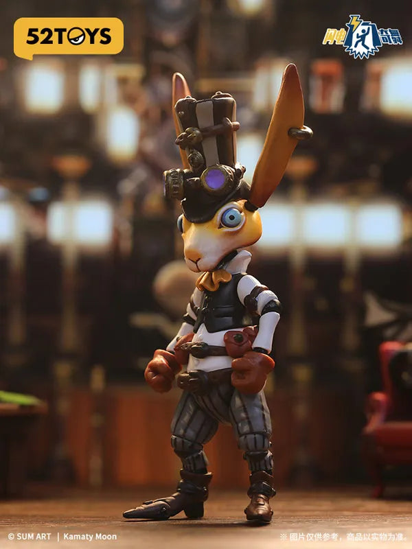 3.75' Series - FigLite - Steampunk Rabbit (52TOYS)ㅤ – 52TOYS – ActionFigureBrasil