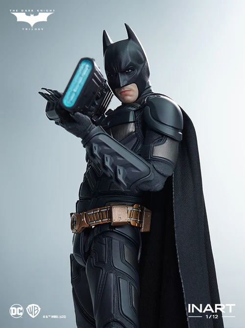 Figura de Batman: El Caballero Oscuro: La Leyenda Renace (versión Deluxe) de Queen Studios InArt, escala 1/12, HgM0001 