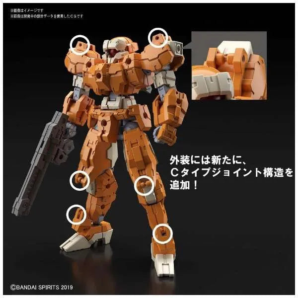 30 Minutes Missions - eEXM-21 Rabiot - 1/144 - Orange (Bandai Spirits)ㅤ – Bandai Spirits – ActionFigureBrasil