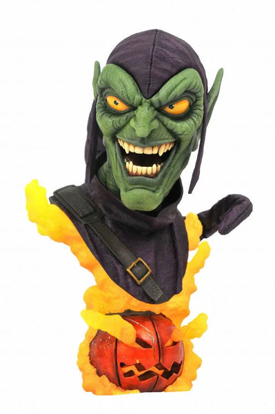 3D Legends / Marvel Comics: Green Goblin Bustㅤ – Diamond Select Toys – ActionFigureBrasil