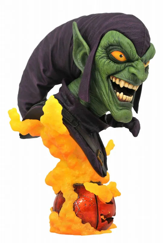 3D Legends / Marvel Comics: Green Goblin Bustㅤ – Diamond Select Toys – ActionFigureBrasil